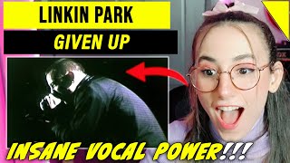 Singer Reacts to LINKIN PARK  Given Up  Chester Bennington [upl. by Edna]