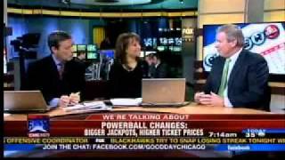 Illinois Lottery 250 Million Powerball jackpot  FOX Chicago [upl. by Cassil680]