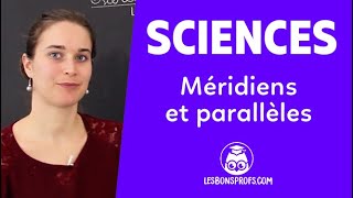 Méridiens et parallèles  Sciences  Première  Les Bons Profs [upl. by Jarrett]