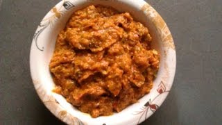 Ripened Ivy Gourd డొంద పండు పచ్చడి Chutney [upl. by Jorie933]