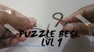 Puzzle Puzzle besi level 1 tutorial [upl. by Retsev]