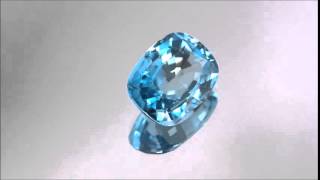 NATURAL BLUE ZIRCON 694 CTS 789 555 2400 [upl. by Nyrek609]