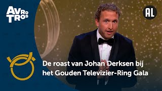 De ROAST van Johan Derksen door Peter Pannekoek  Gouden TelevizierRing Gala 2024 [upl. by Wells]