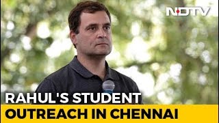 What Rahul Gandhi Told Chennai Students About PM Modi Pakistan And More [upl. by Nnaecyoj]