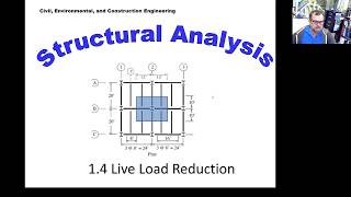 1 4 Live Load Reduction and Tributary Area [upl. by Aihtebat]