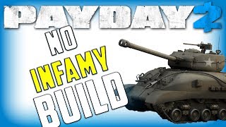 Tank Armor build Beginners guide Payday 2 No infamy builds [upl. by Yesnel]