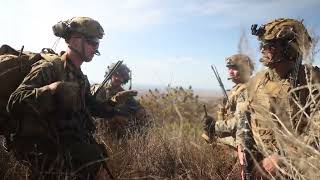 US Marines with 1st Air Naval Gunfire Liaison Company I MEF [upl. by Moule]