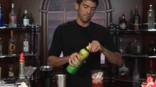 Gin Mixed Drinks Part 3  How to Make the PingPong Cocktail Mixed Drink [upl. by Drahcir513]