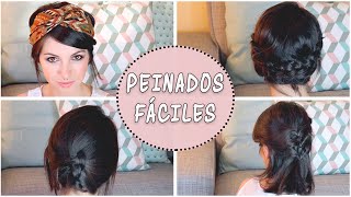 PEINADOS FÁCILES PARA CABELLO CORTO  Peinados para bonitos para verano  AniPills [upl. by Malka667]