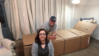 How To Assemble An IKEA Sofa [upl. by Eilatam]