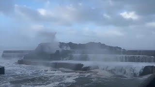 La tormenta Franklin castiga el norte de Europa 48 horas después del paso de Eunice [upl. by Aube]