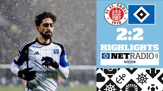 quotSCHUSS DRINNEN TORquot  FC St Pauli vs HSV  HIGHLIGHTS im HSVnetradio [upl. by Ynnaej]