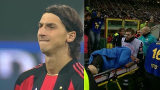 The Match Zlatan Ibrahimović Destroyed Inter and Injured Materazzi  Inter vs Milan 20102011 [upl. by Rodney]