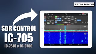 SDR CONTROL  THE BEST APP FOR THE ICOM IC705 [upl. by Anerda117]