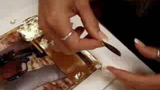 Terese Nielsen Star Wars Artist Gold Leaf Demo [upl. by Harbard]