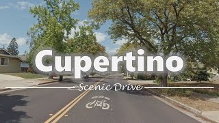 Driving in Downtown Cupertino California  4K60fps [upl. by Acisseg151]