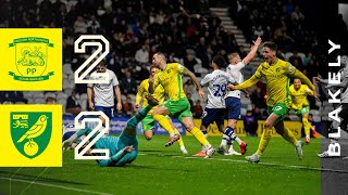 HIGHLIGHTS  Preston North End 22 Norwich City [upl. by Anertal593]