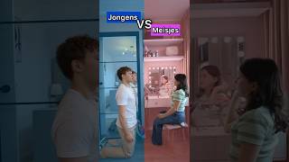 Jongens 👦VS Meisjes 💁‍♀️ Ben jij een jongen of een meisje 🤔 creachickofficial [upl. by Gerk]