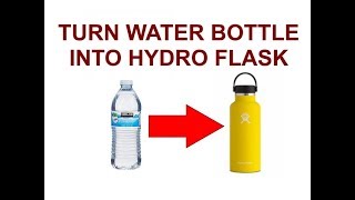 HOW TO MAKE A HYDRO FLASK DIY [upl. by Normandy421]