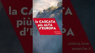 La cascata più alta dEuropa si trova nel centro Italia 3 salti per un dislivello di 165 metri [upl. by Towill]