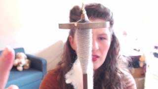 Lace Spinning Fiber Focus Cashmere  How To  Tutorial  Expertly Dyed [upl. by Rehprotsirhc]