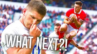 ANOTHER Owen Farrell High Shot  The Rugby Pod React to Englands Comeback Victory against Wales [upl. by Letnahc]