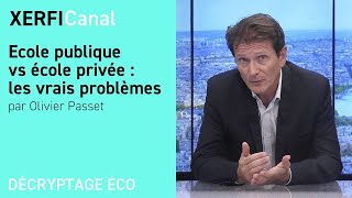 Ecole publique vs école privée  les vrais problèmes Olivier Passet [upl. by Naraa]