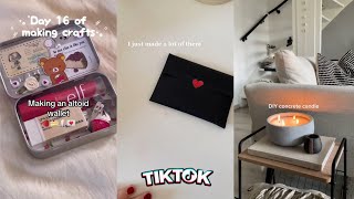 DIY Aesthetic ideas Tiktok compilation ✨ [upl. by Ahsrats]