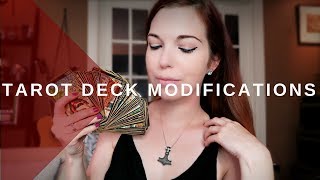 Tarot Deck Modifications [upl. by Benedic]