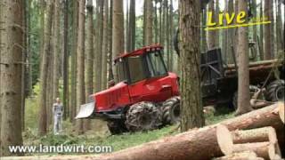 Valmet Harvester und Forwarder im praktischen Einsatz [upl. by Aidole41]