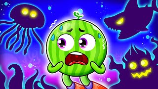 Spooky Sea Monster 😰🐬  Who Is Under The Dark Sea  YUM YUM  Funny Kids Songs [upl. by Ronica]