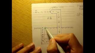 Bernoulli Equation Example 1 Part 1 Fluid Mechanics 20 [upl. by Assiled]