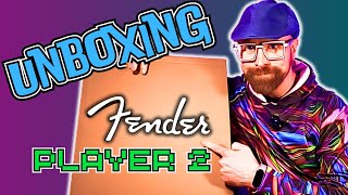 Fender Player 2  A Scottish Unboxing [upl. by Barbarese]