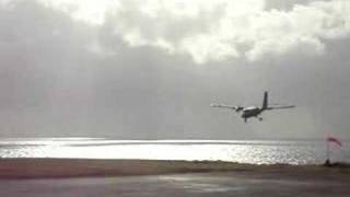 Winair Saba landing Rwy 30 [upl. by Niahs]