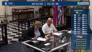 Emisión en directo de Loteria Uruguaya [upl. by Anoi]