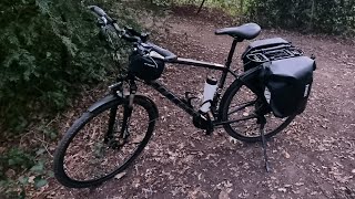 CARRERA CROSSFIRE 2  CONVERSION TO TOURING\TREKKING BIKE AND WHAT TO KNOW ABOUT IT [upl. by Capello650]