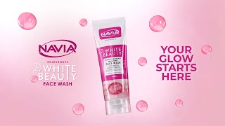 NAVIA White Beauty Facewash TVC  YAS Adverts  92 3111 000 927 [upl. by Yendor]