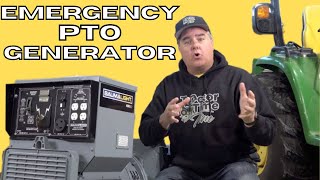 Power Your Home with Your Compact Tractor PTO Generator Pros amp Cons [upl. by Eiroc]