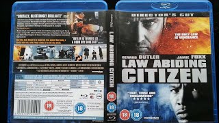 Law Abiding Citizen Directors Cut BluRay Product Review [upl. by Acinom672]