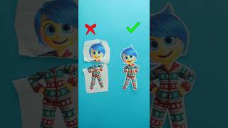 Perfect ✂️ Christmas Joy 🎄😊⛄ Cuts from Inside Out 2 👍 insideout2 insideout paper joy christmas [upl. by Sirovart761]