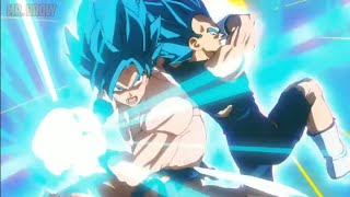 DBS Broly Goku y Vegeta Vs Broly HD [upl. by Kalmick300]