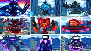 EVOLUTION OF NEW UPGRADED TITAN MYTHIC TV MAN VS ALL SKIBIDI TOILET 176 BOSSES In Garrys Mod [upl. by Markson]