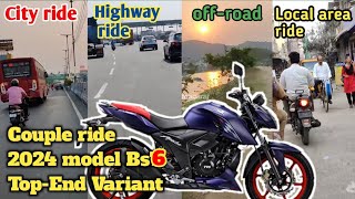 Mileage Test 2024 Manufactured TVS Apache RTR160 4V Dual Channel ABS TopEnd Variant BS6 [upl. by Marx]