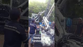 Pre delevery PCR 200 furukawa rock drill [upl. by Noremmac735]