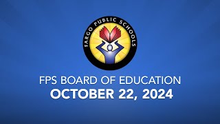 School Board Meeting October 22 2024 [upl. by Eblehs]