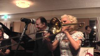 Tiger Rag  Carling Family with Idun playing trombone at Falsterbo Jazzklubb [upl. by Engen]