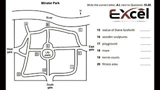 CAMBRIDGE 15 LISTENING TEST 2 MAP [upl. by Aneelas]