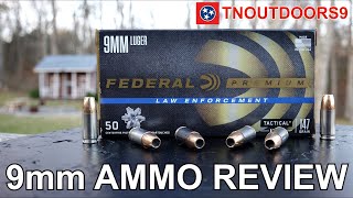 AMMO REVIEW 9mm 147 gr Federal HST in Calibrated Gel 2021 [upl. by Rigdon]