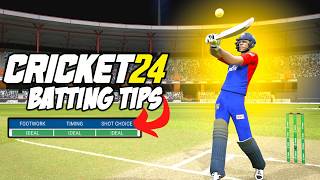 How to Bat in Cricket 24  Cricket 24 Pro Batting Controls [upl. by Africa545]