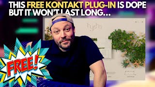 HYPHA FREE KONTAKT PLUGIN WALKTHROUGH  REVIEW  I MAKE A BEAT WITH IT OF COURSE [upl. by Korrie]